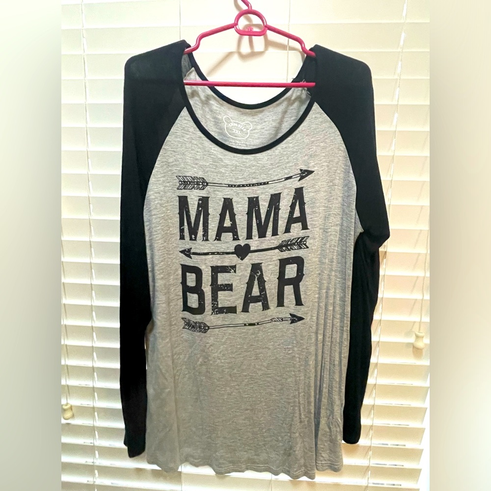 Boutique Mama bear shirt plus size
